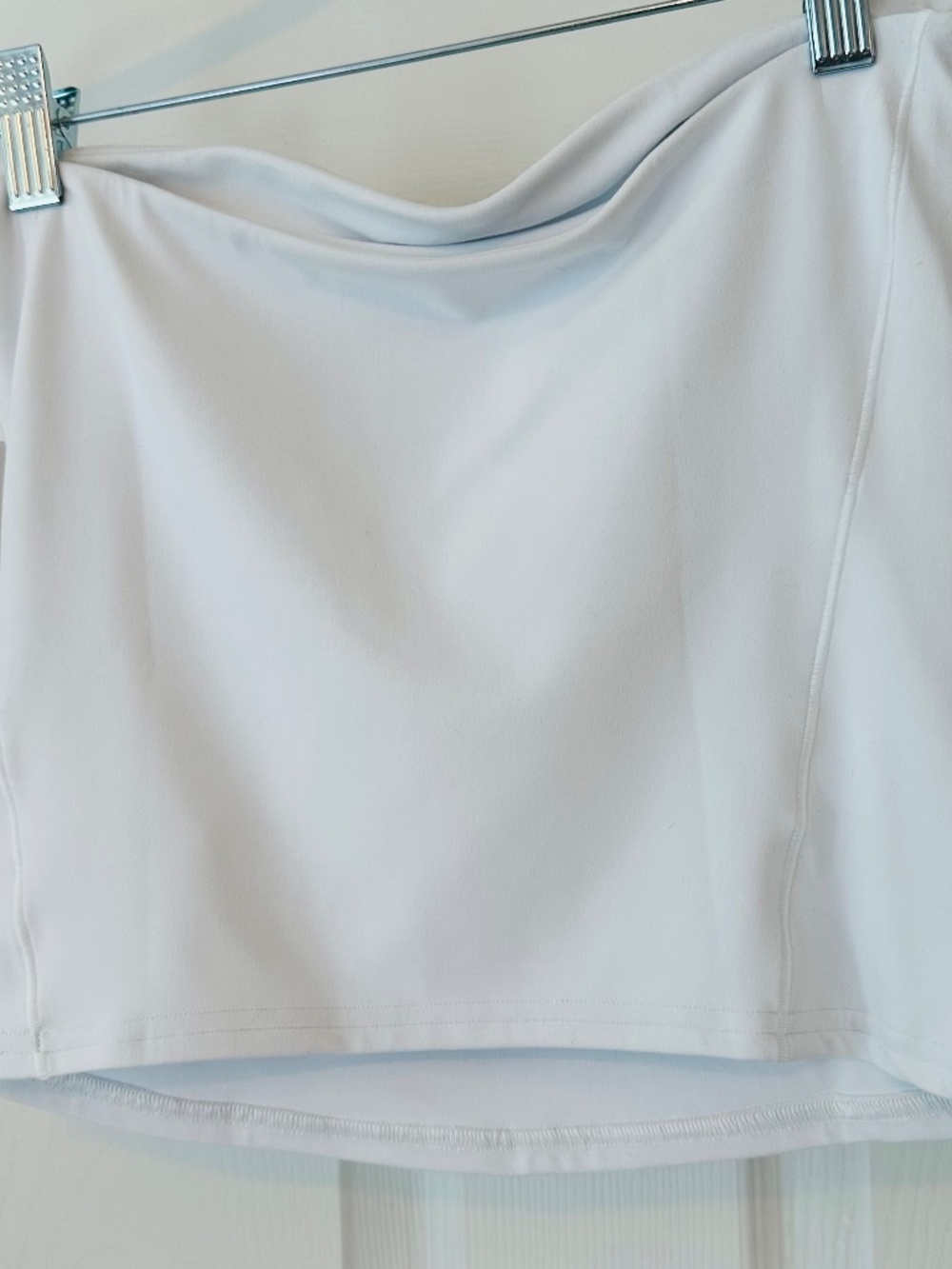 Athleta Transcend Tube Top White XS NWT